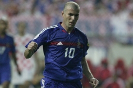 B&yacute;val&yacute; fotbalista Zinedine Zidane.